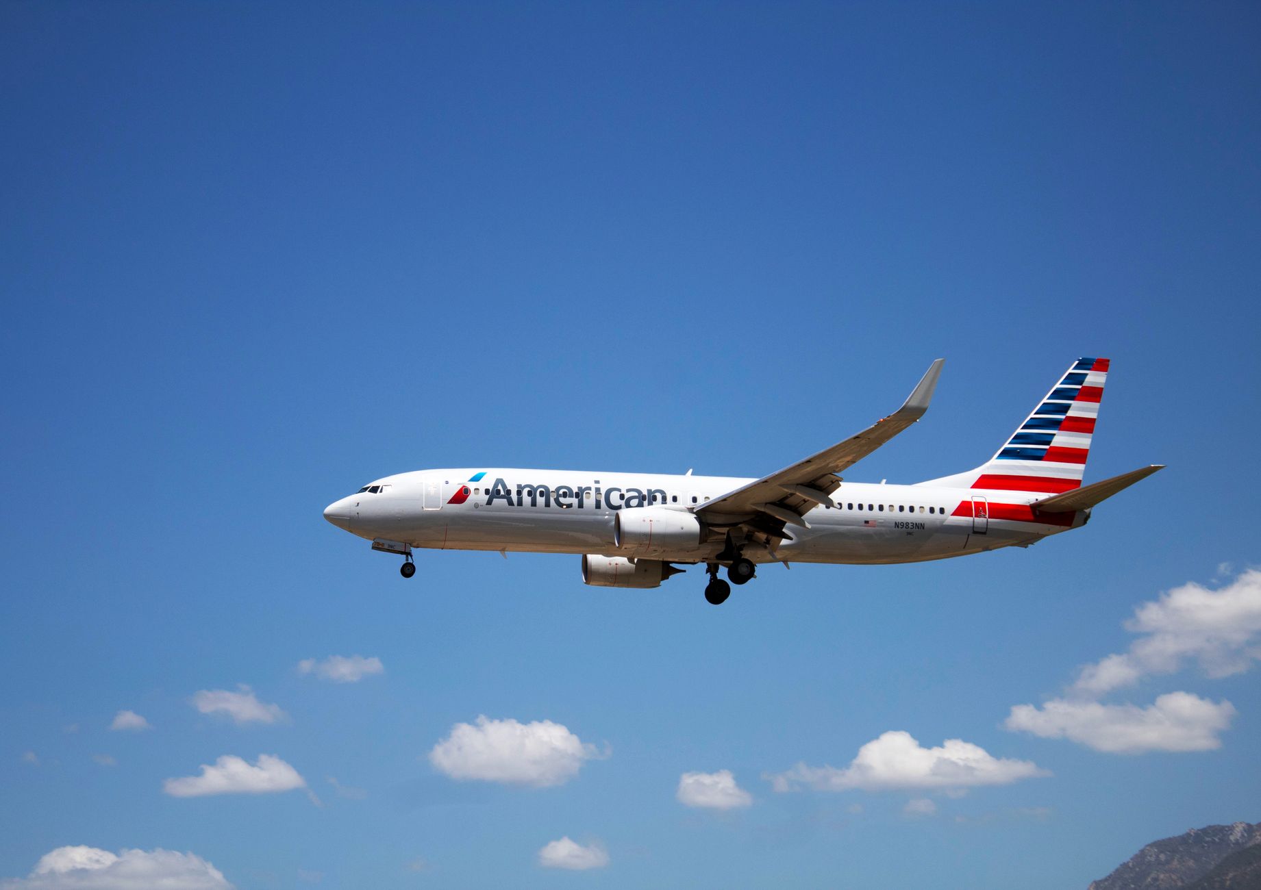 Vliegtuig van American Airlines