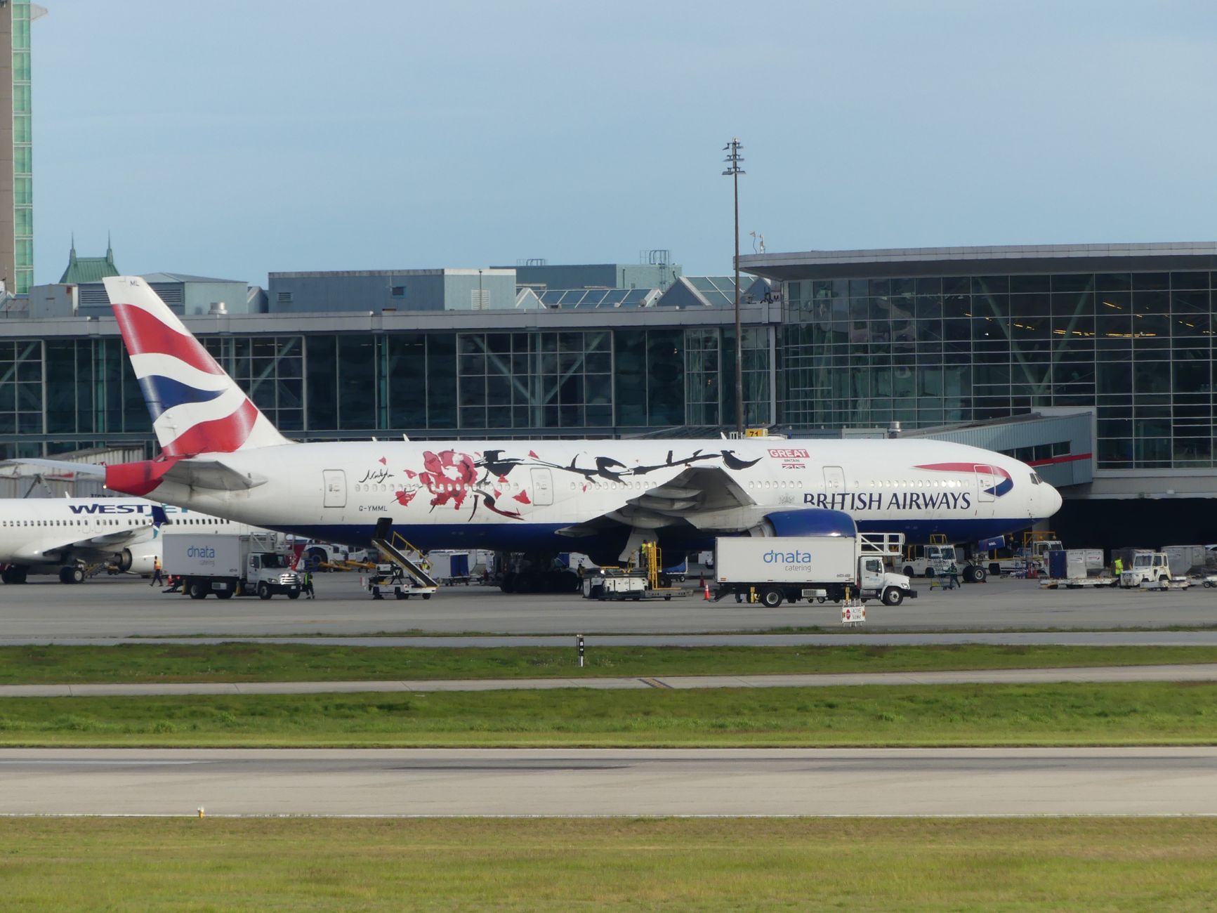 Vliegtuig van British Airways