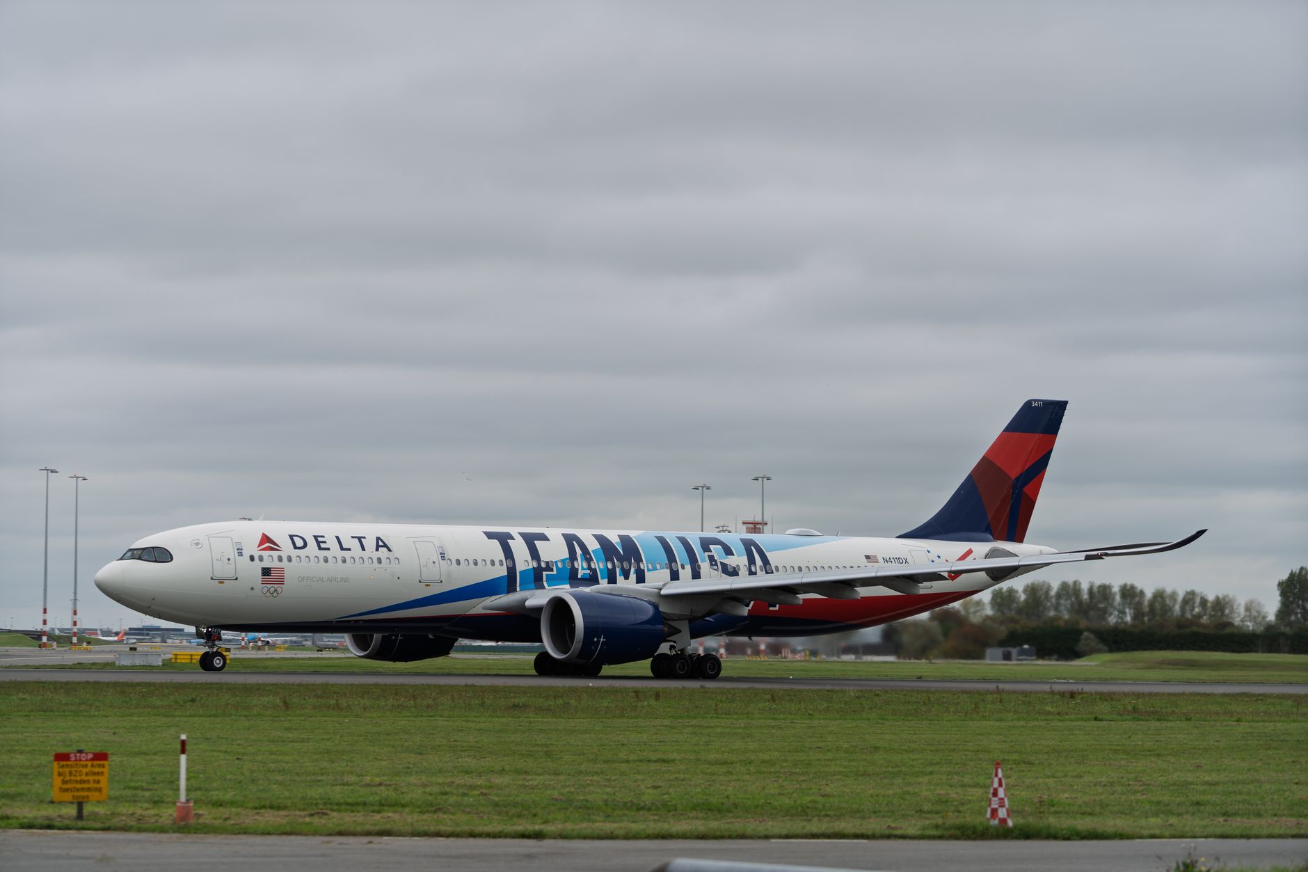 Vliegtuig van Delta Air Lines