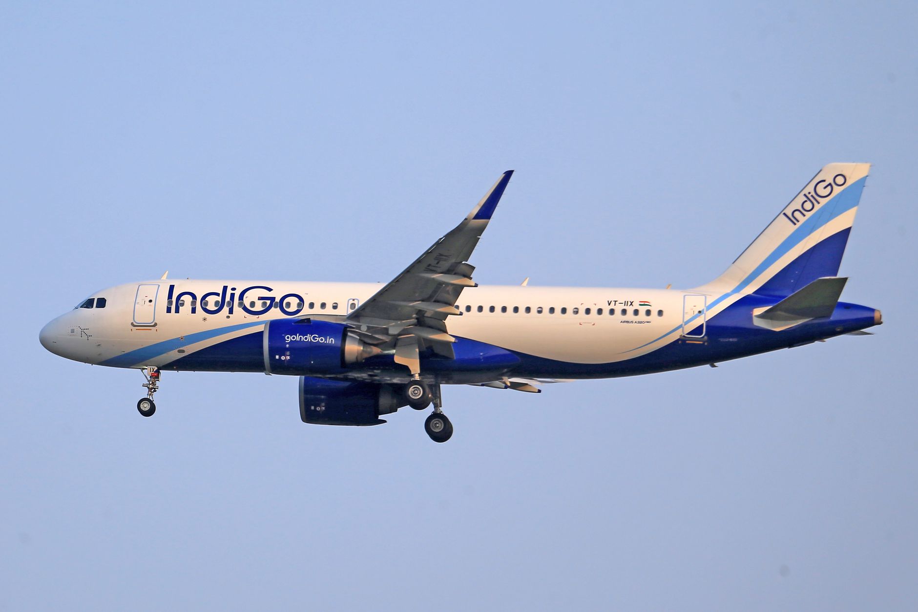 Vliegtuig van IndiGo