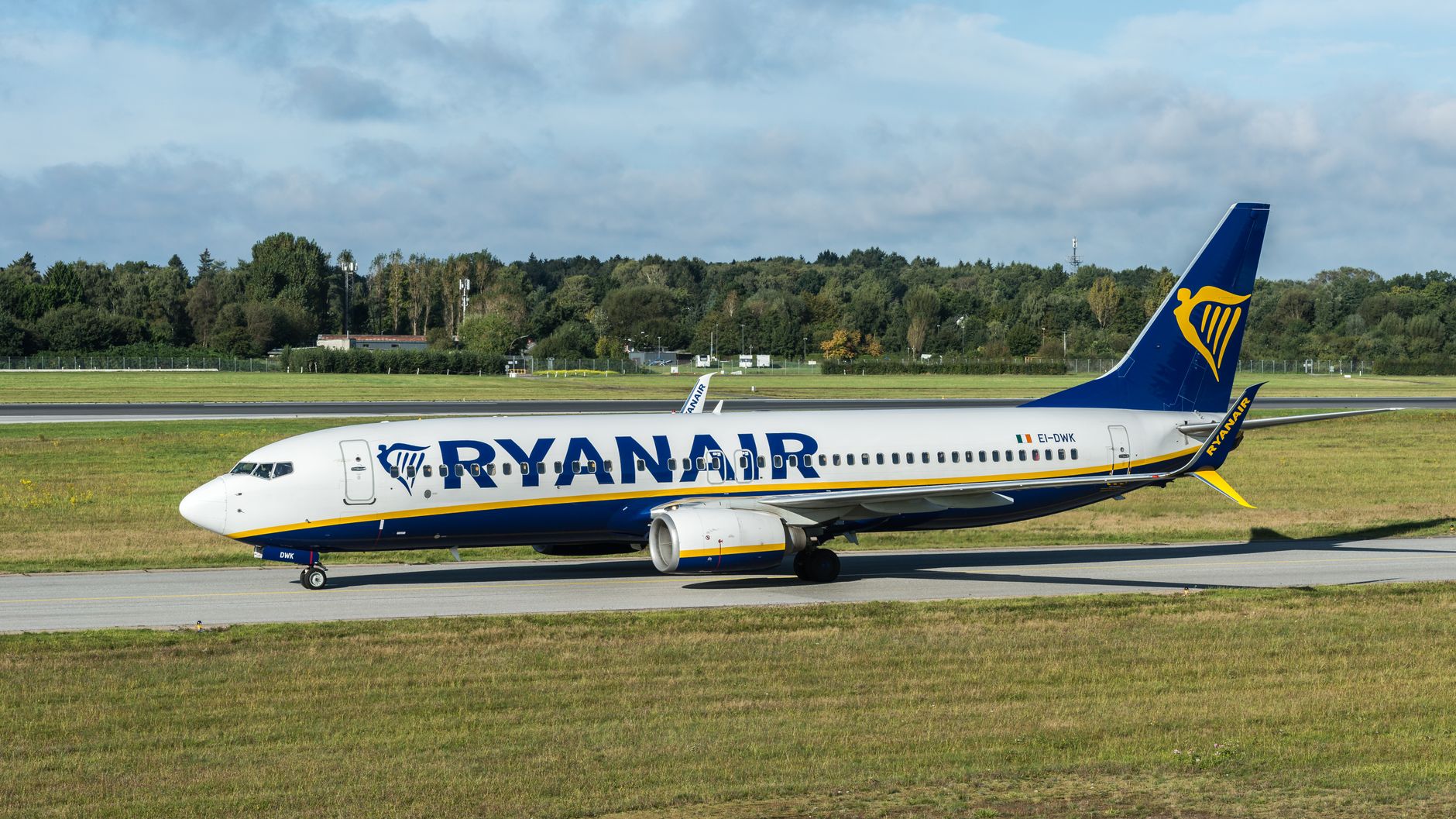 Vliegtuig van Ryanair