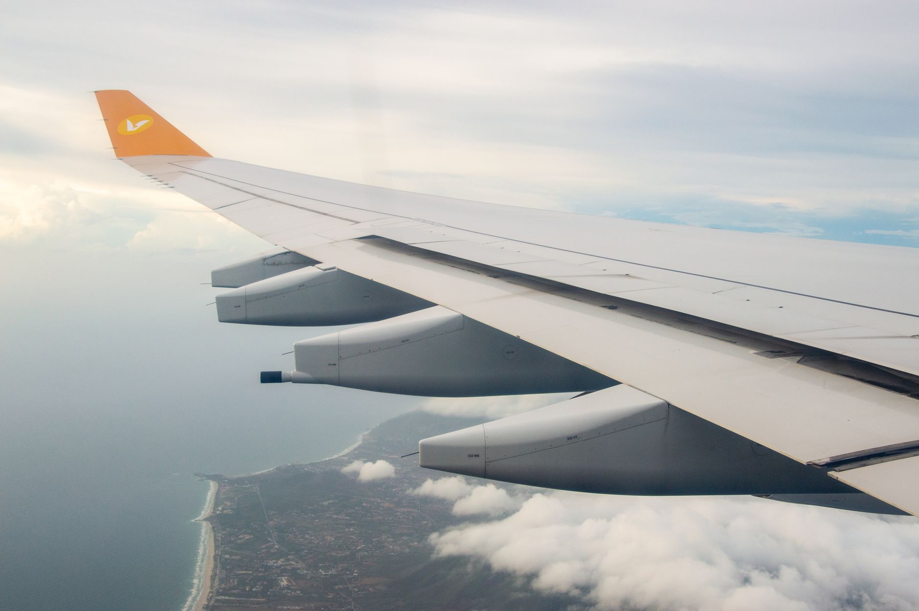 Vliegtuig van SAS Scandinavian Airlines