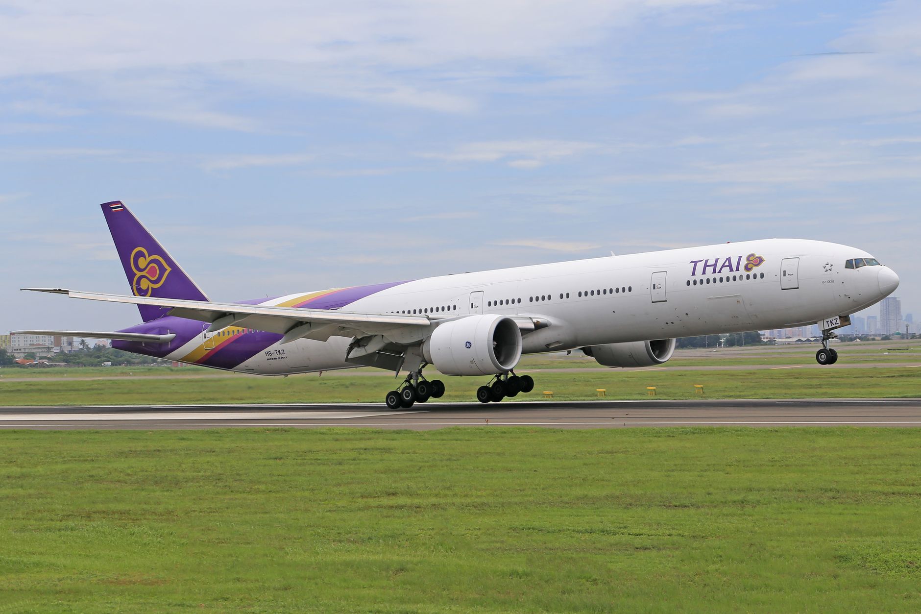 Vliegtuig van Thai Airways International