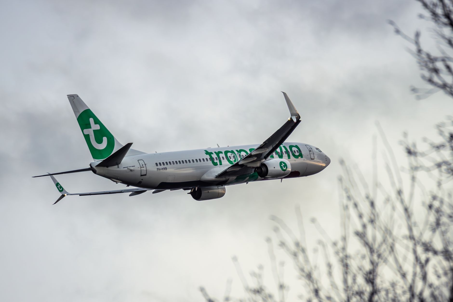 Vliegtuig van Transavia