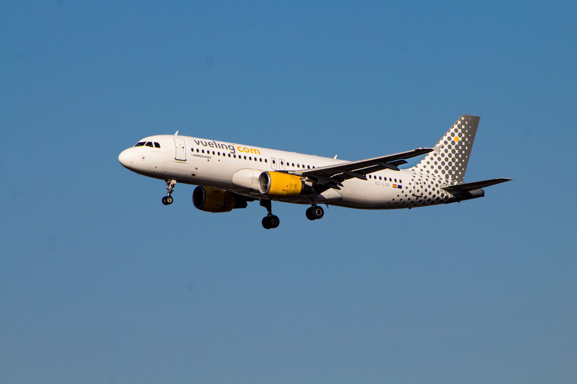 Vliegtuig van Vueling